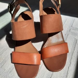 Leather high heels Franco Sarto 7,5 size